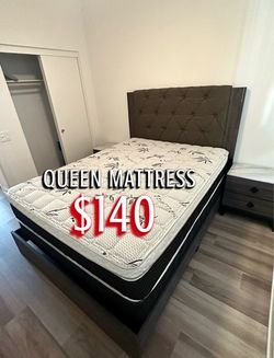 New Queen mattress only $140