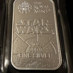 🌌 2024 Royal Mint Star Wars Darth Vader – 1oz .9999 Fine Silver – RARE 🚀