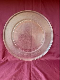 GE Microwave Oven Replacement Glass Turntable Plate - 15 1/2 Inches