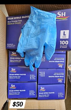 Guantes AZULES Caja De 1000 Guantes $45 SOLO LEVANTAR SERCA DE 99 AVE LOWER BUCKEYE