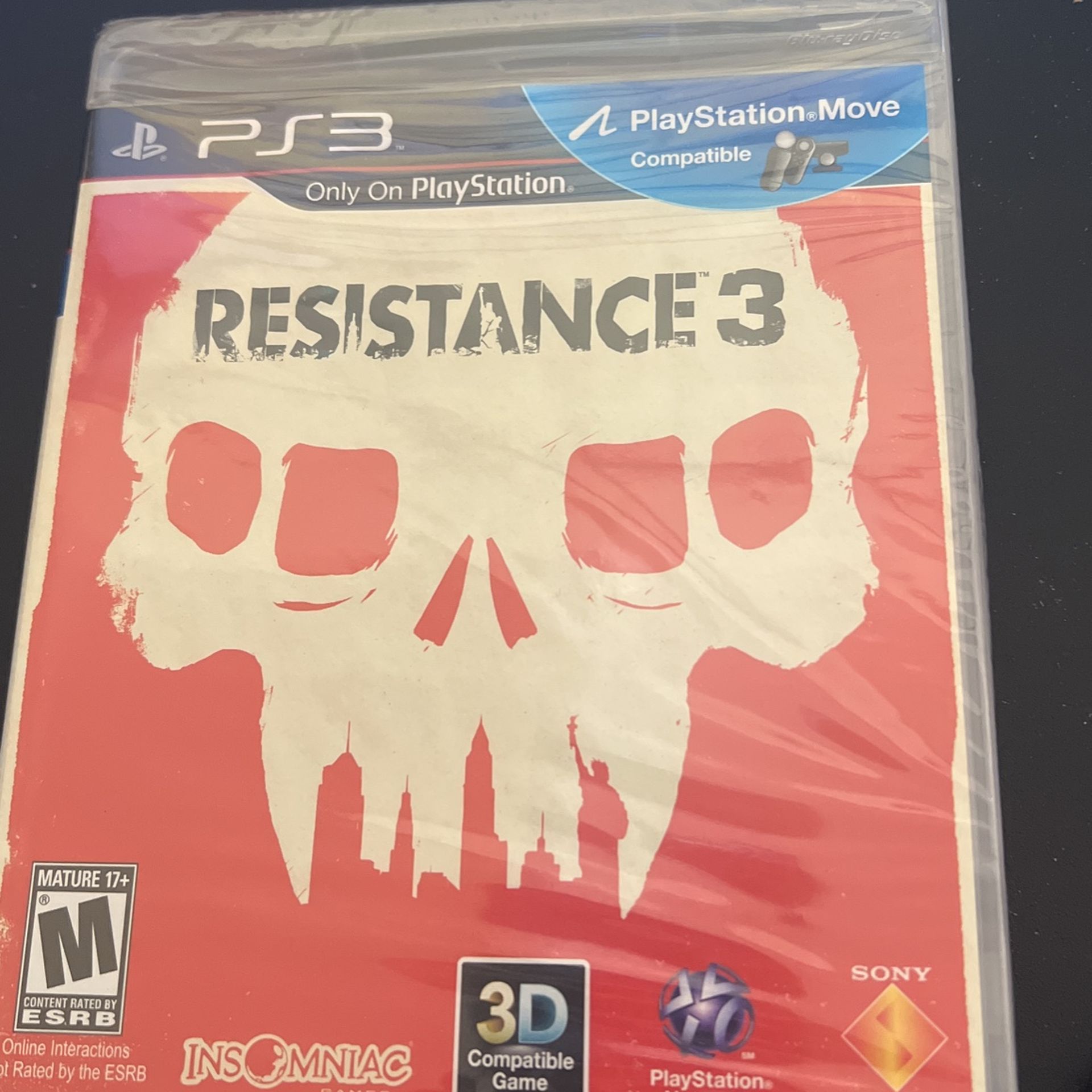Sealed Resistance 3 For PS3