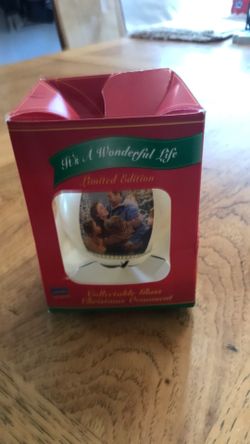 It’s A Wonderful Life Christmas Ornament