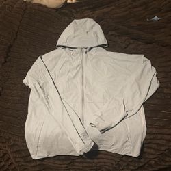 Baby Blue Lulu Lemon Jacket Size M