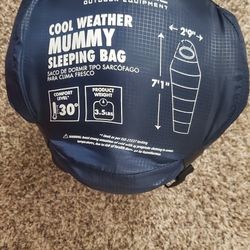 ozark trail cold weather mummy sleeping bag