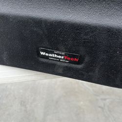 Weather Tech Storage Box For A Gmc 3500 