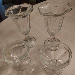 Ice Cream And Sherbet Glasses