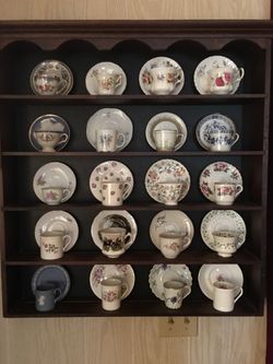 Danbury Mint 20 Demitasse Cups Collection