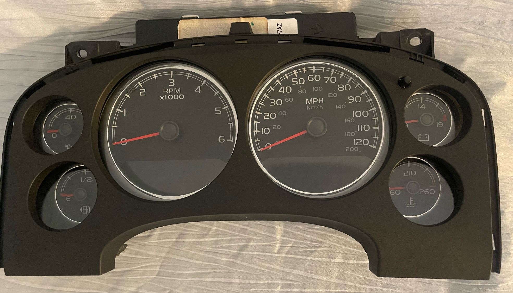2007-13 Chevy Tahoe Speedometer Instrument Cluster 
