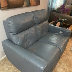 Power And USB Love Seat