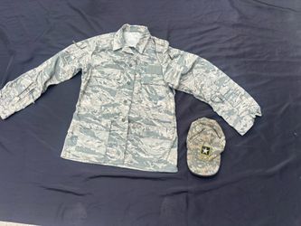 Army jacket and hat (M)