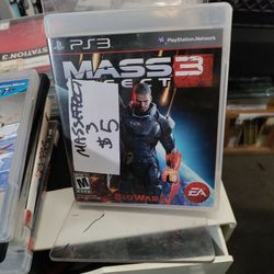 Mass Effect 3 Ps3 Game 