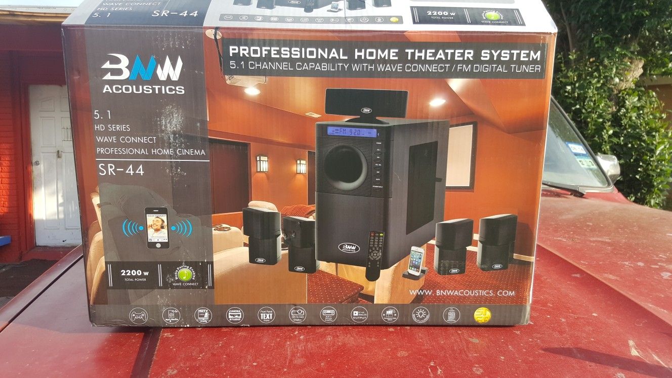 BBW Professional Home Theater System