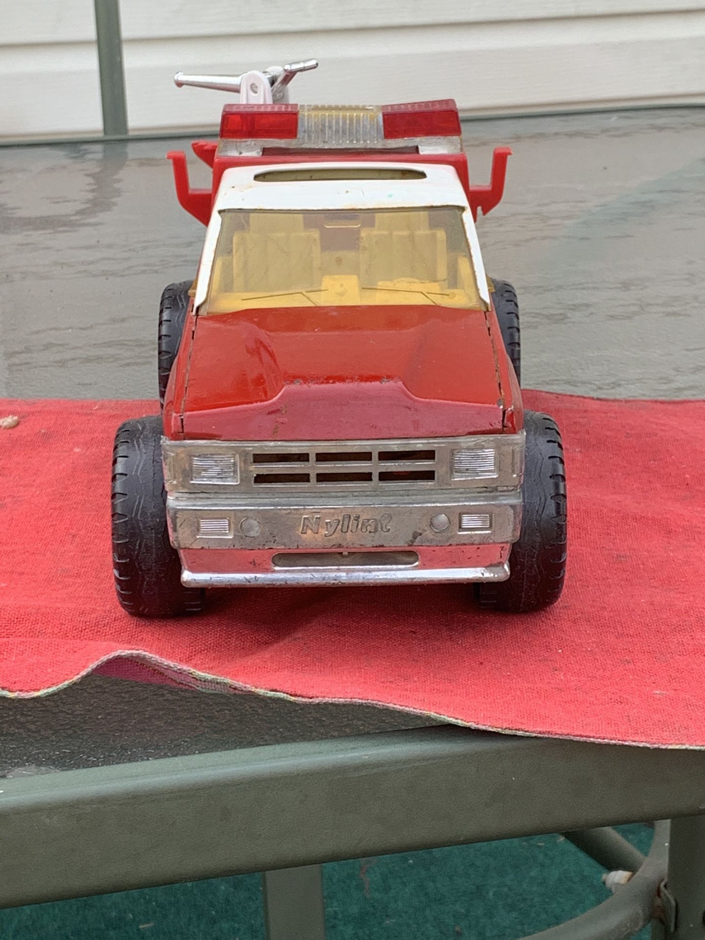 Rescue fire truck.