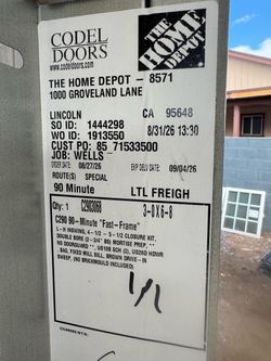 New doors