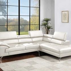 New 107x86 Sectional Couch / Free Delivery 