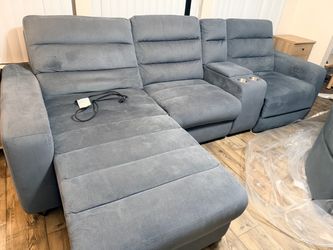 $200 Dark Blue Sectional NO CATCH