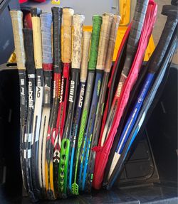 Tennis Racquet Lot Of 13 TAKE ALL