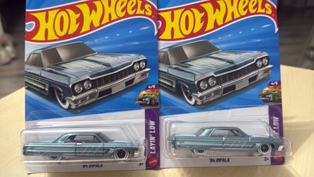 Hot Wheels '64 Impala Layin' Low 2-Pack