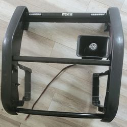 Westin Push Bar Grille Guard With Speaker 