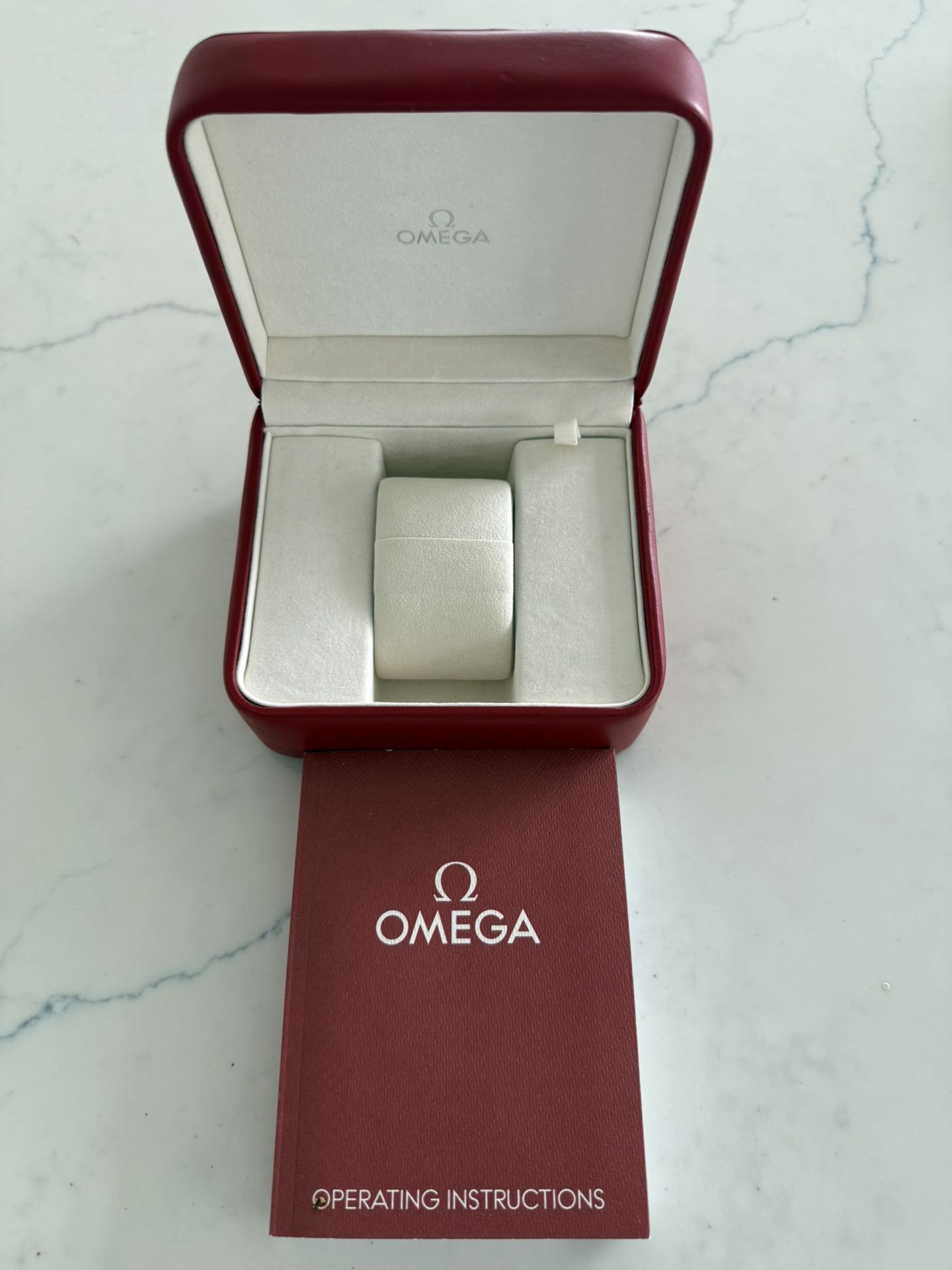 Omega Speedmaster 44mm Broad Arrow Co Axial GMT Watch