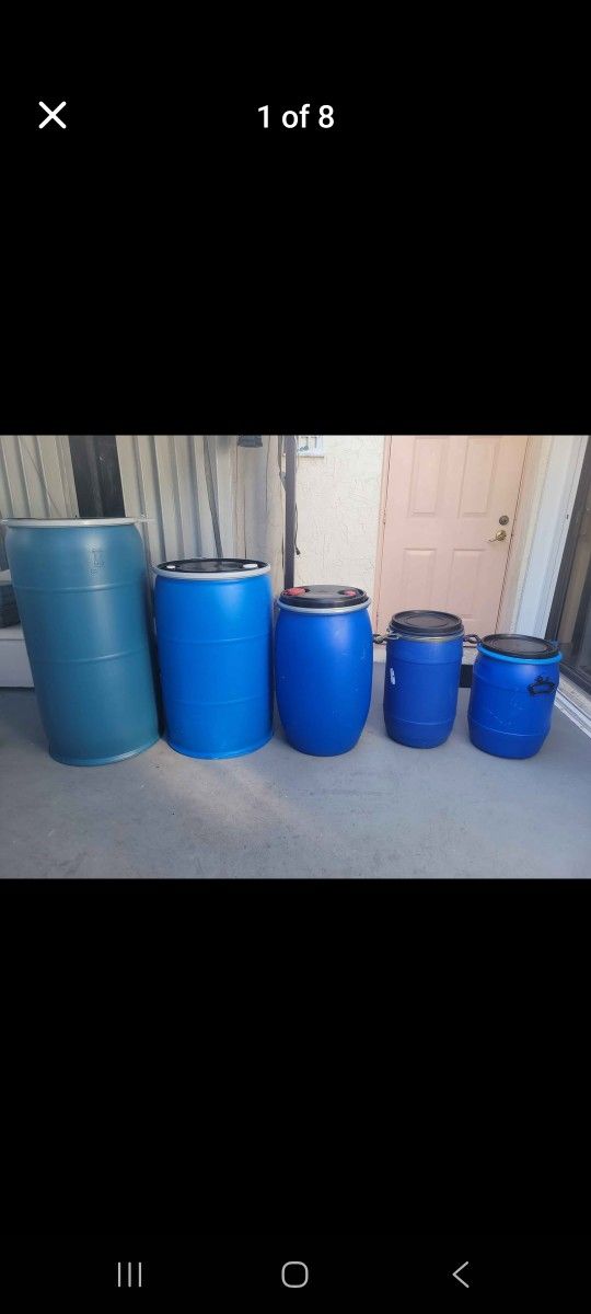 WATER TANKS/BARRELS