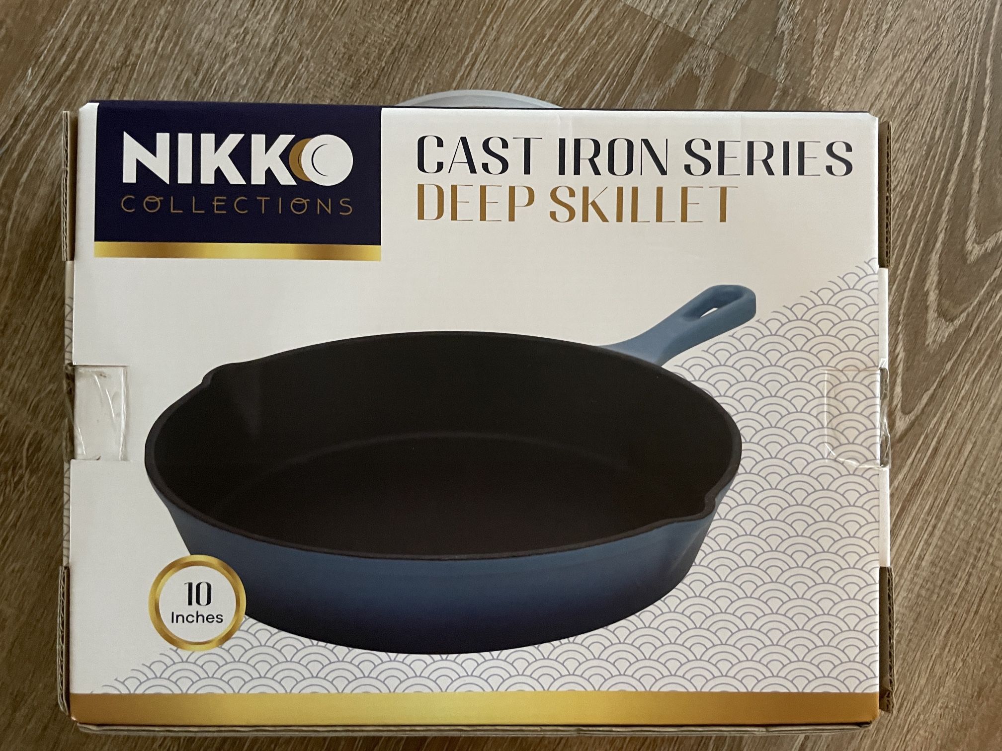 NIKKO COLLECTIONS CAST IRON SERIES DEEP SKILLET