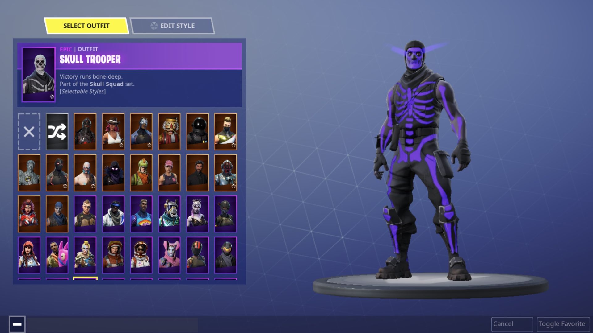 Fortnite Skull trooper account (PS4)