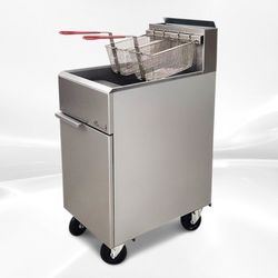 40 lbs NSF Propane Deep fryer With hose HFRF-90B-LPG-LPK3-4