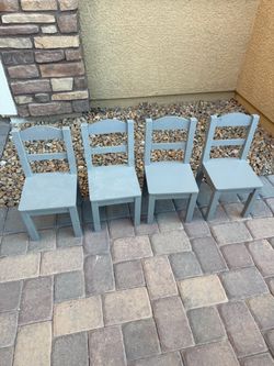 Mini Wood Chairs Plant Stands Toy Chairs
