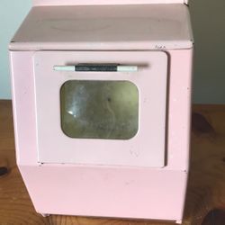 Metal Toy Washer/Dryer 1950s Nassau Brand