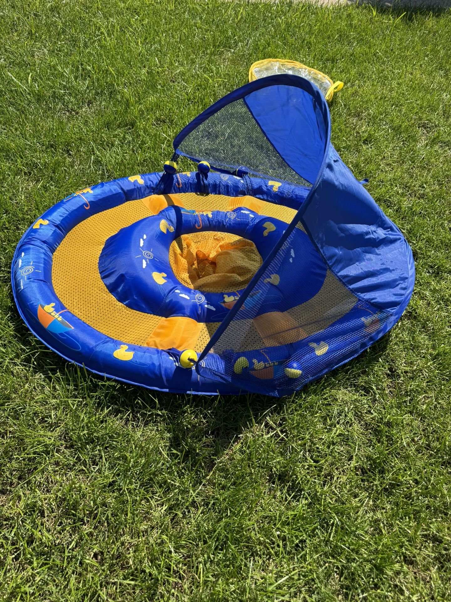 SwimWays Baby Spring Float with Adjustable Canopy