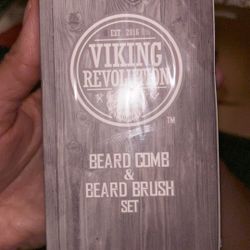 Viking Revolution Beard Comb And Brush 