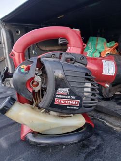 Craftsman gas leaf blower