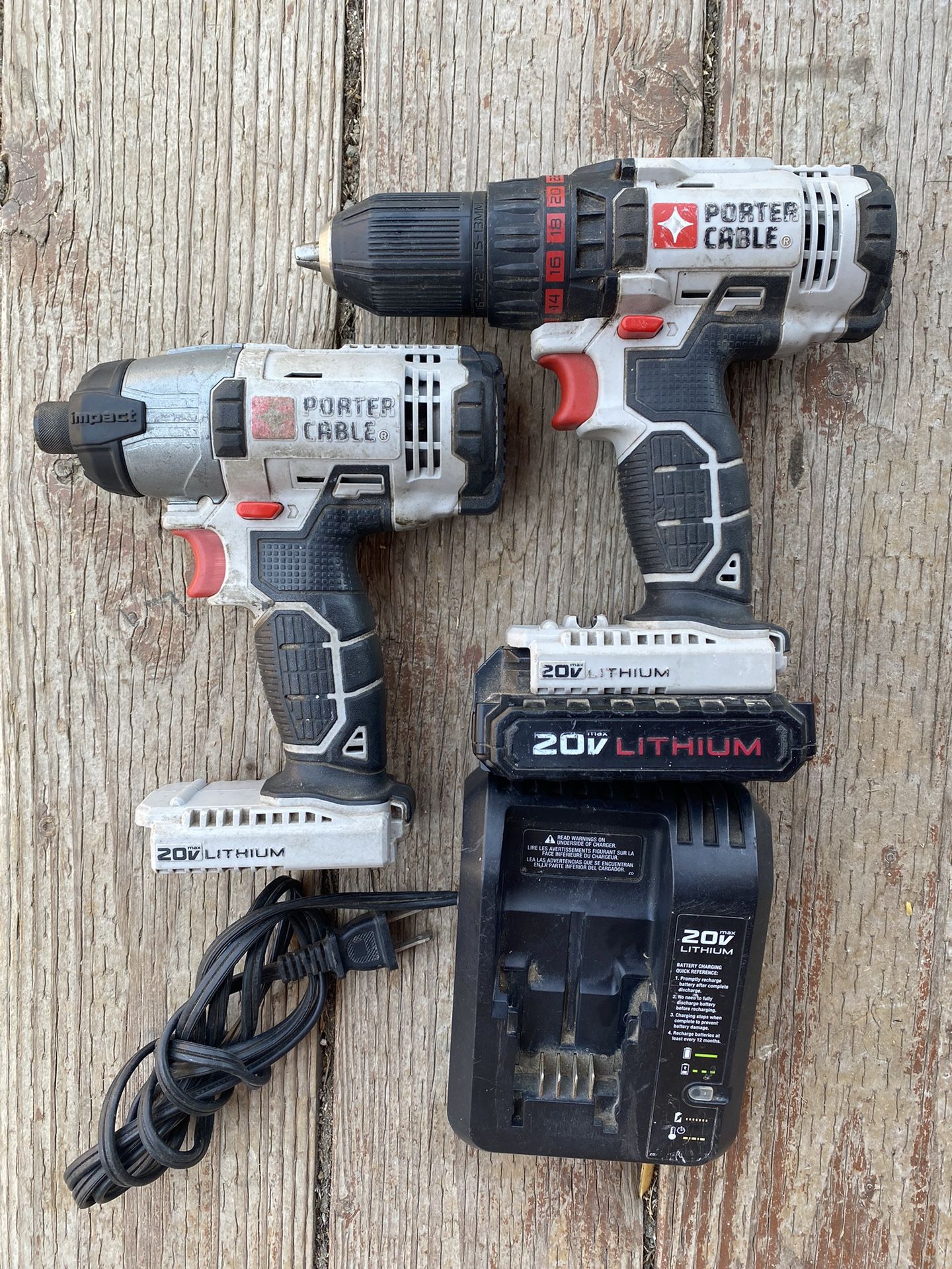 Porter Cable Drill Set
