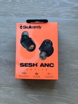 Skullcandy - Sesh ANC Active Noise Canceling True Wireless Earbuds - Black