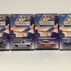 Hot Wheels 37th Convention Matching Numbers Set #217 In Protectors