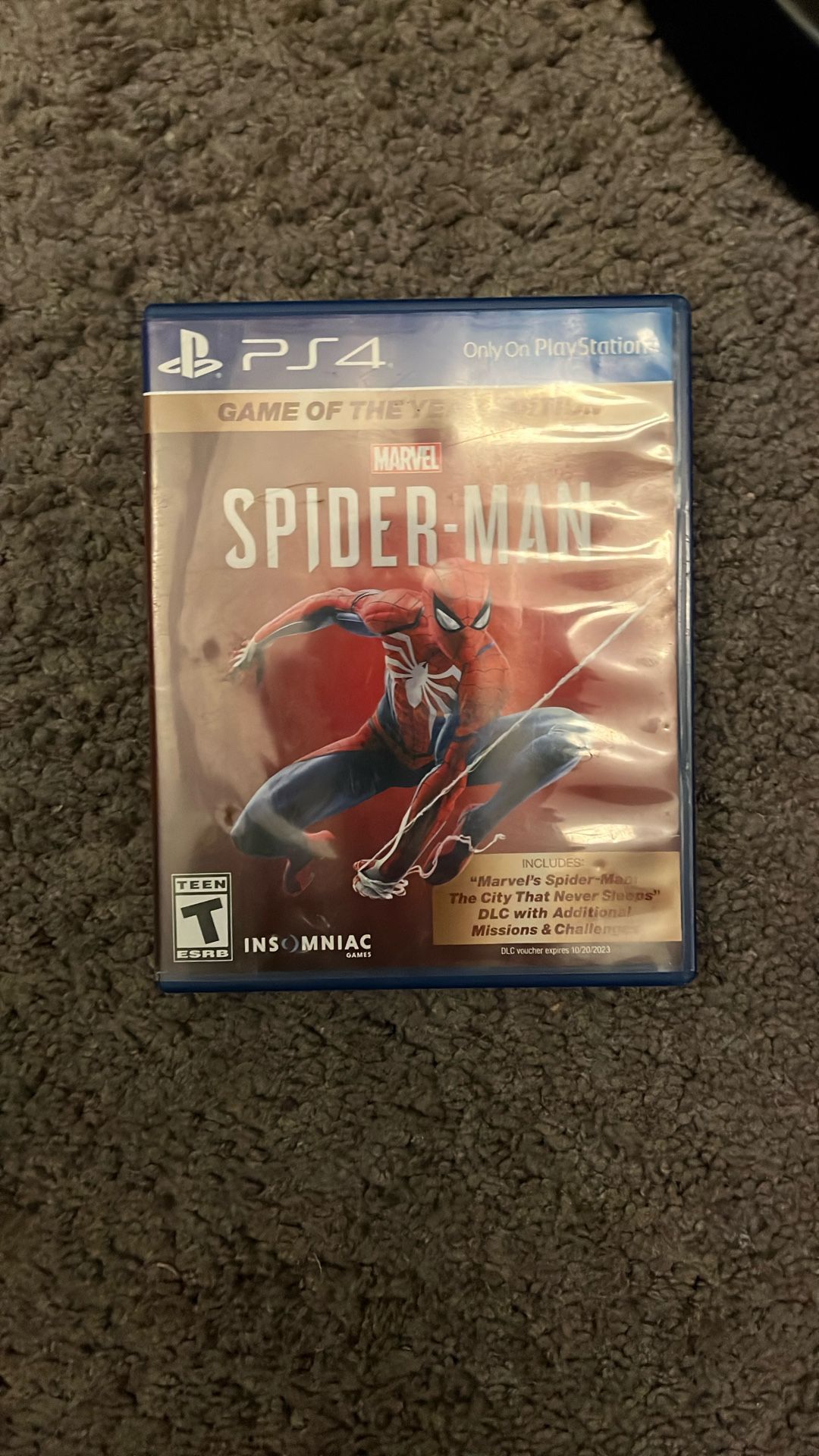 PS4 Spider-Man Game 