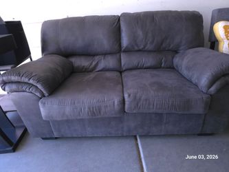 Gray Loveseat