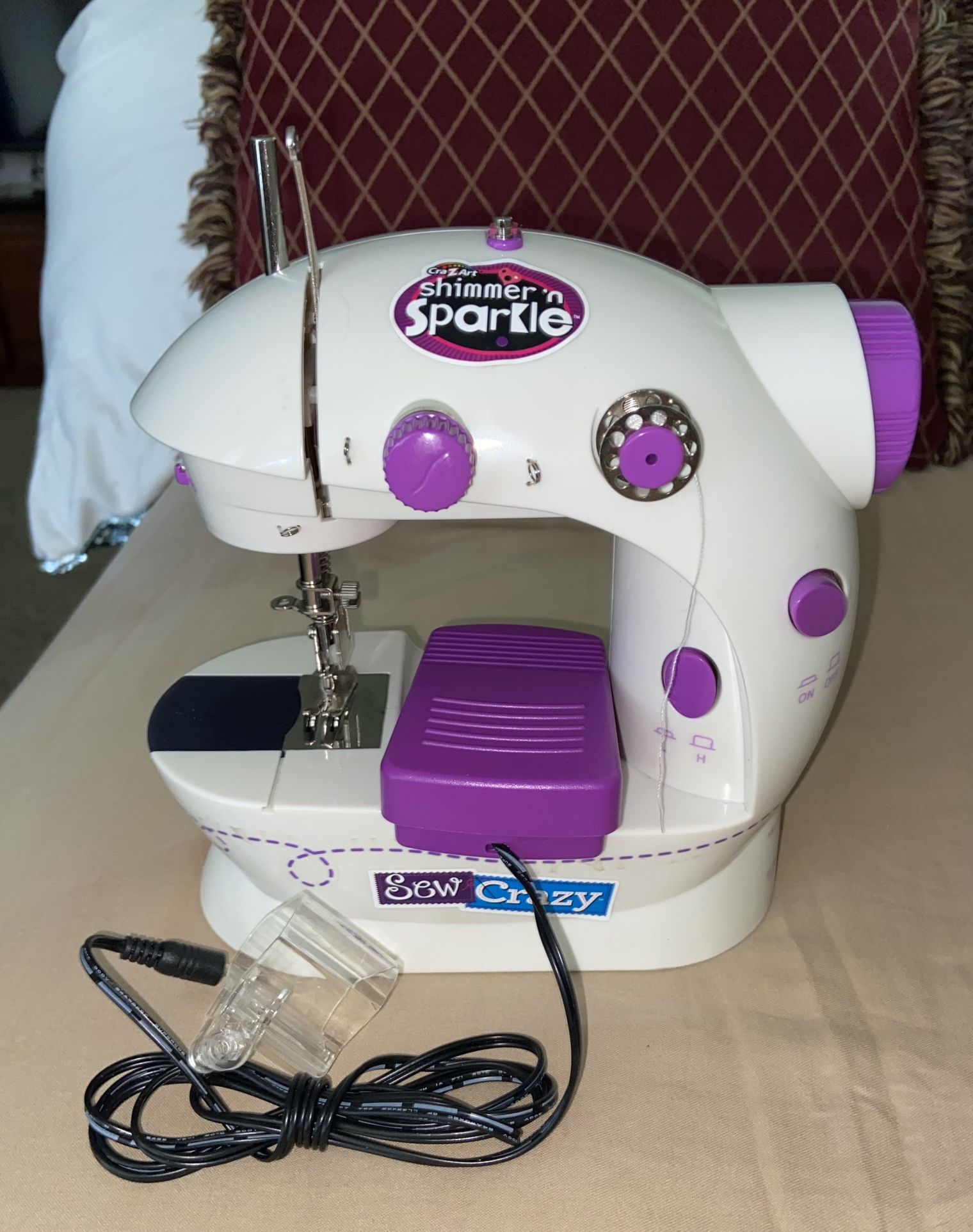 Sewing Machine Cra-Z-Art Shimmer 'N Sparkle Sew Crazy