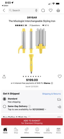 Drybar Mixologist 3-in-1 Styling Iron