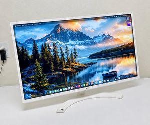 LG 32” White Monitor 1920x1080p - HDMI