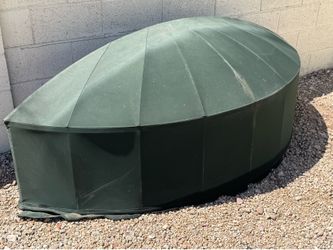 Canvas awning