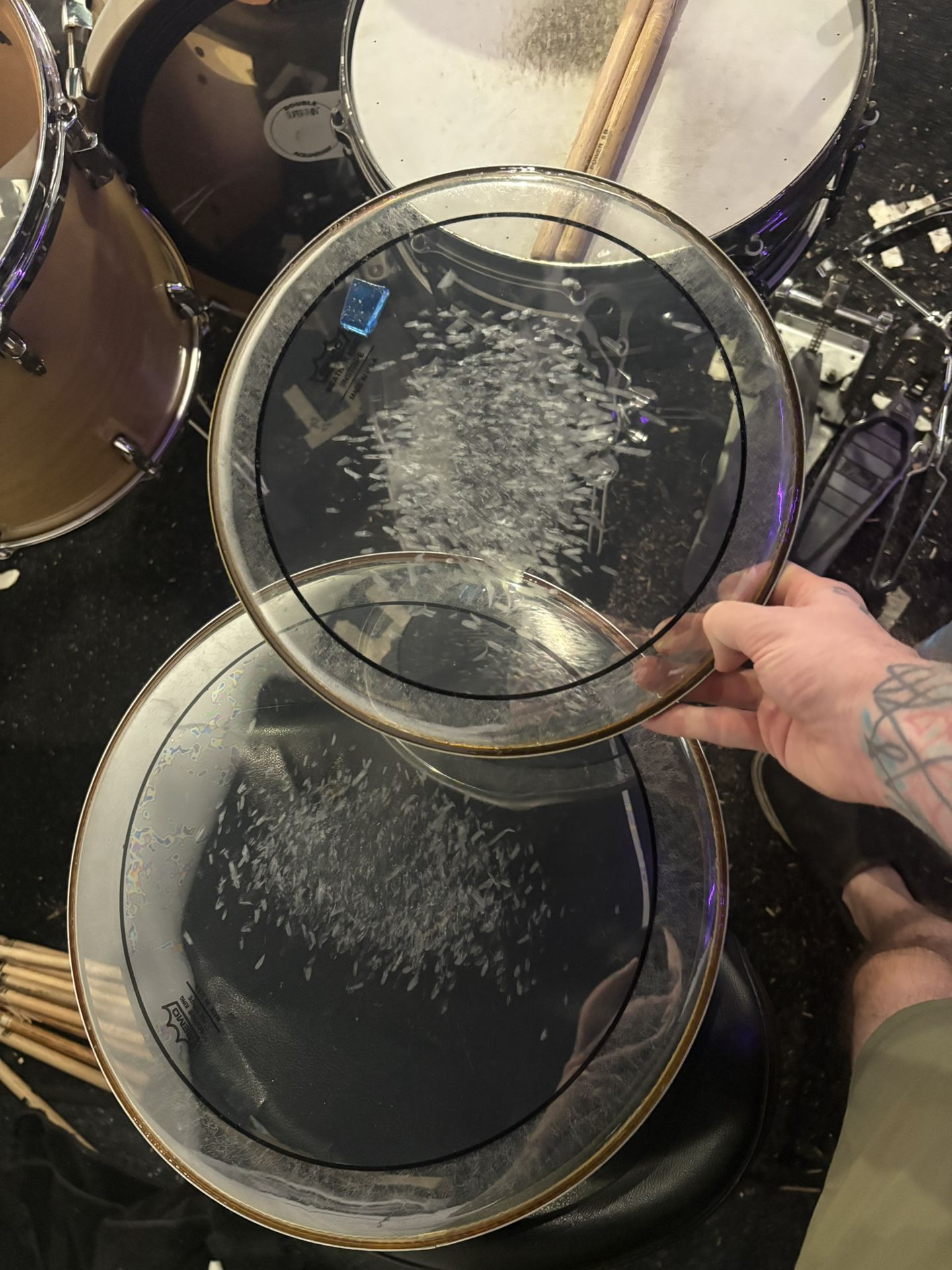 Remo Pinstripe Drumheads