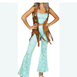 Hippie Halloween Costume - Adult M