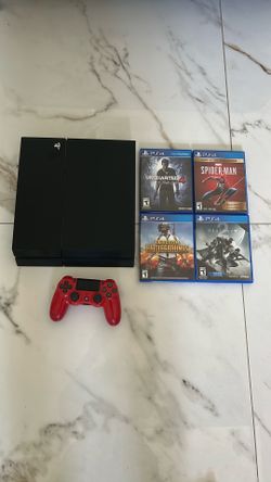 ps4 comes with controller and all these games. No box