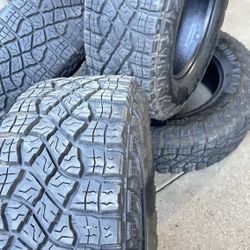 18” TIRES GOODYEAR WRANGLER TERRITORY LT275 65 18