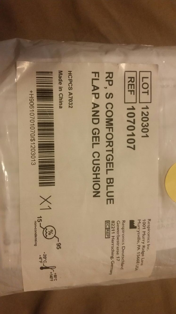 Respironics Gel Cushion Size S