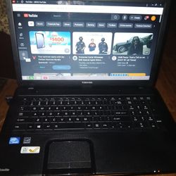 Toshiba Laptop Asking $ 285