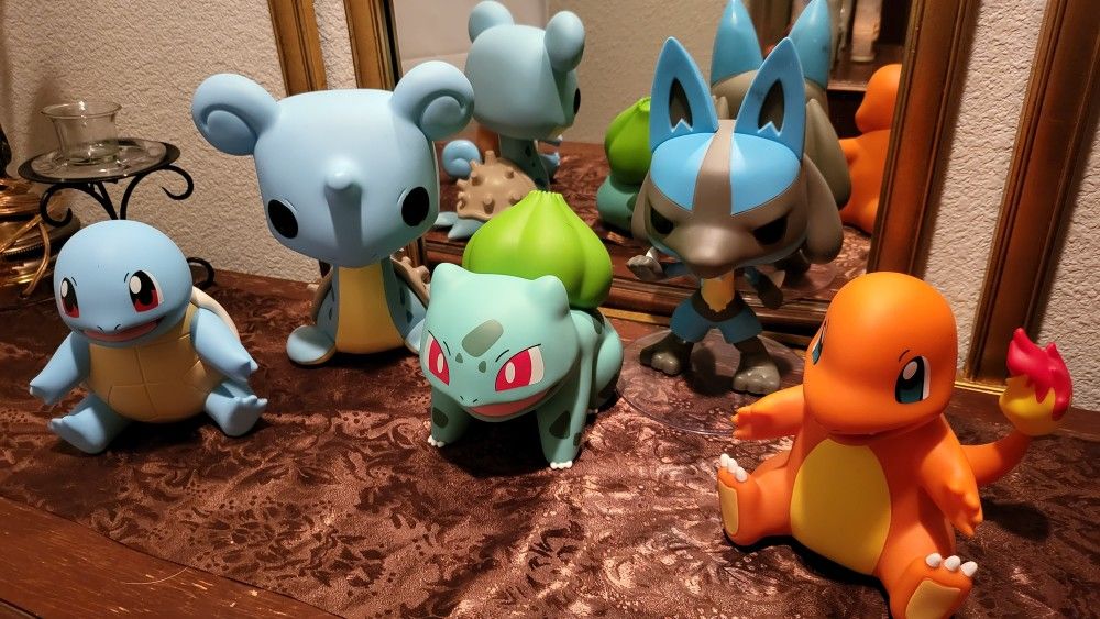 Pokémon Collection Lot Plush Figures Vintage Plush Build-A-Bear Funko