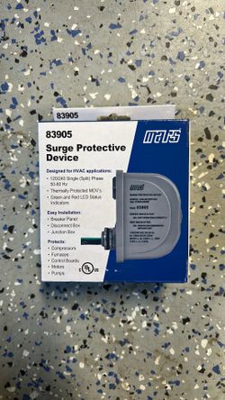 Surge Protector for HVAC mod. 83905